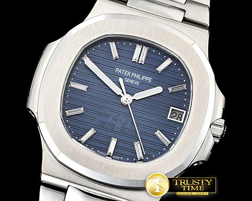 파텍필립 Nautilus 5711 40th Anniv Ed SS/SS Blue JJF MY9015 Mod -PP0289