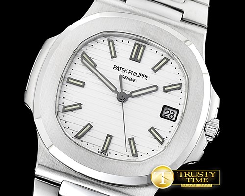 파텍필립 Nautilus Ref.5711 SS/SS White/Stk MKF V6 MY9015 Mod -PP0292B
