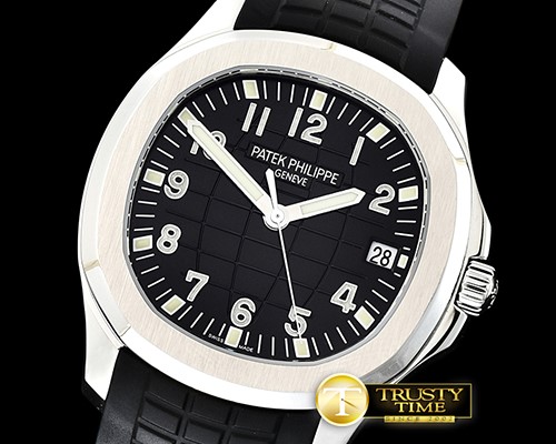 파텍필립 Aquanaut Ref.5167 SS/RU Black KMF 1:1 MY9015 Mod -PP0295C