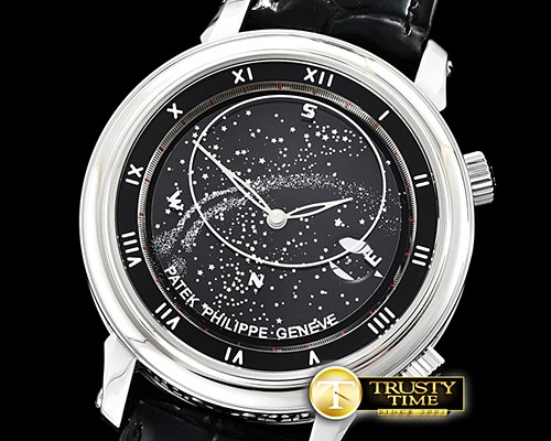 파텍필립 Celestial Sky Moon 5102PR SS/LE Black MY9015 Mod -PP0296D