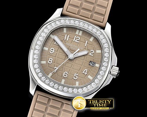 파텍필립 Aquanaut Ref.5067A 35mm SS/RU Beige/Num JJF Swiss Qtz -PP0300B