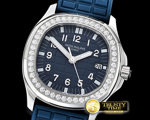 파텍필립 Aquanaut Ref.5067A 35mm SS/RU Blue/Num JJF Swiss Qtz -PP0300E