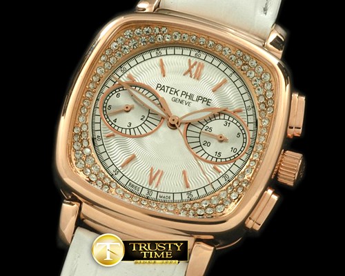 파텍필립 Ladies Chrono 7071 RG/LE White Asian 2813 -PP044A