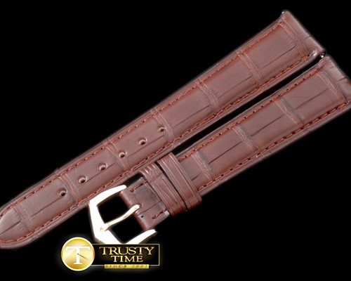 파텍필립 Brown Croc Strap RG 20/16/ Insignia Buckle -PPACC004B