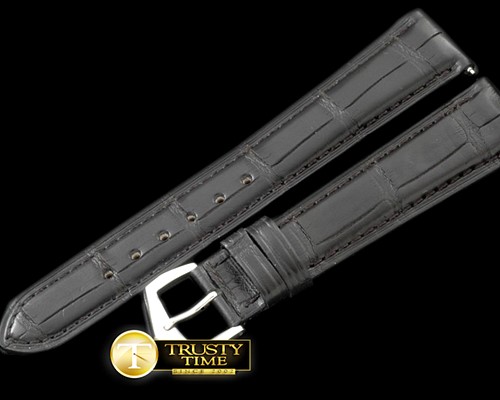 파텍필립 Black Croc Strap SS 20/16/ Insignia Buckle -PPACC004D