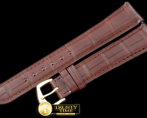 파텍필립 Brown Croc Strap YG 20/16/ Insignia Buckle -PPACC004F