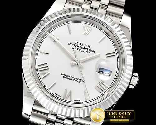 롤렉스 DJ2 41mm Jub Flt SS/SS Pearl White/Roman Noob A3235 -R2DJ0227E