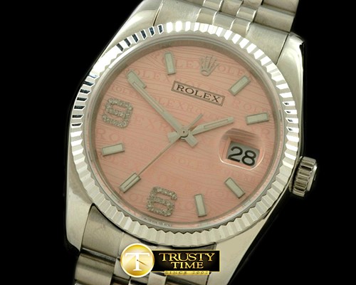 롤렉스 SS/SS JUB Salmon Asian 2813Real Diamond -RDJ0223C