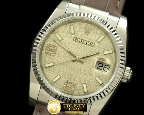 롤렉스 SS/LE Champagne Asian 2813 28800Real Diamond -RDJ0245C