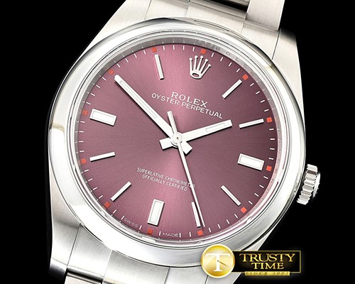 롤렉스 Oyster Pert. 39mm 114300 904L SS/SS Grape ARF A3132 -RDJ0311A