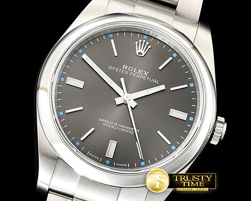 롤렉스 Oyster Pert. 39mm 114300 904L SS/SS Grey ARF A3132 -RDJ0311B