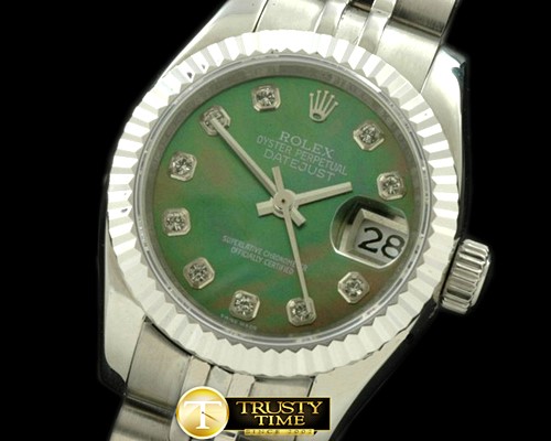 롤렉스 SS Jubilee MOP Green Diamond Swiss Eta 26712 -RDJLD0289B