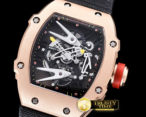 리차드밀 RM027 Rafael Nadal Limited Ed RG/TI/NY Miyota 9015 Mod -RM0101A
