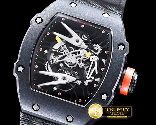 리차드밀 RM027 Rafael Nadal Ltd Ed PVD/TI/NY Miyota 9015 Mod -RM0101B