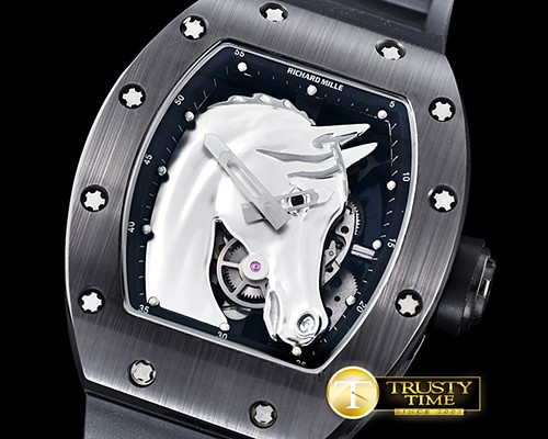 리차드밀 RM5202 White Horse Limited Ed CER/VRU Black Custom -RM0104