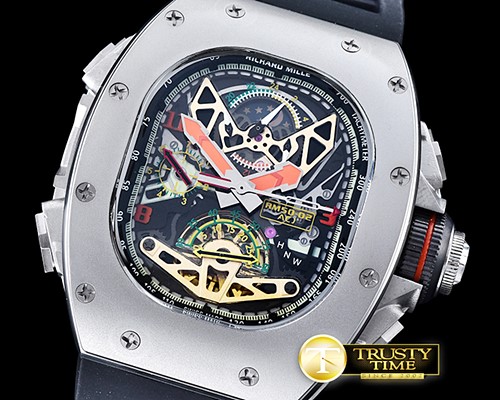 리차드밀 RM05002 ACJ Tourbillon L.E SS/VRU Skele A23J Mod -RM0108