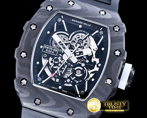 리차드밀 RM03502 Rafael Nadal L.E FC/VRU Black Jap Miyota Mod -RM0111