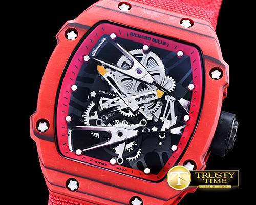 리차드밀 RM02702 Rafael Nadal L.E. FC/NY Red/Red Miyota Mod -RM0112A