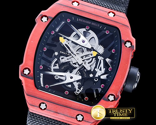 리차드밀 RM02702 Rafael Nadal L.E. FC/NY Red/Blk Miyota Mod -RM0112E