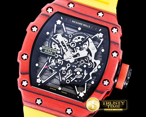 리차드밀 RM03502 Rafael Nadal Red FC/VRU Blk/Blk Miyota Mod -RM0113A