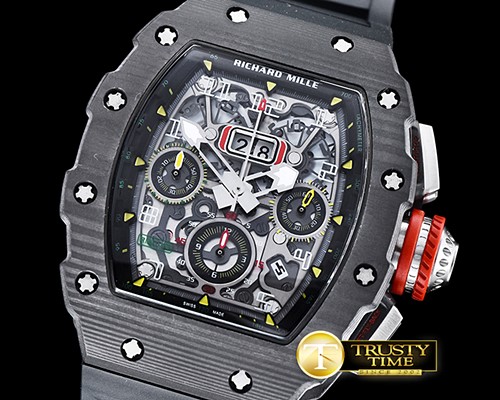 리차드밀 RM01103 Auto Flyback Chrono FC/VRU Blk A7750 Mod -RM0118A