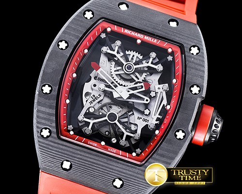 리차드밀 RM001 Tourbillon FC/VRU Red Custom Mod -RM0120B