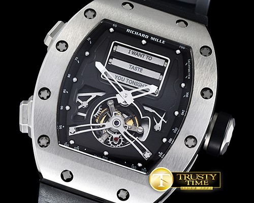 리차드밀 RM069 Erotic Tourbillon SS/RU Black Asia 23J Mod -RM0123A