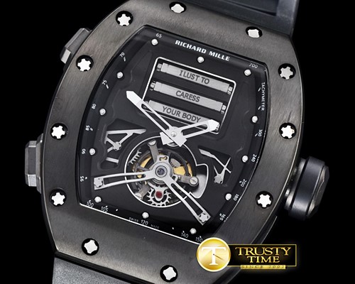 리차드밀 RM069 Erotic Tourbillon PVD/RU Black Asia 23J Mod -RM0123C