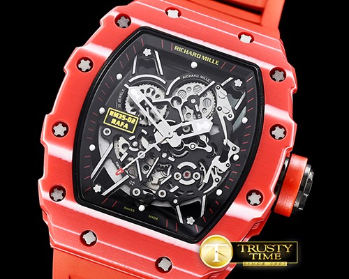 리차드밀 RM03502 Rafael Nadal Red FC/VRU Blk/Red C Miyota Mod -RM0127A