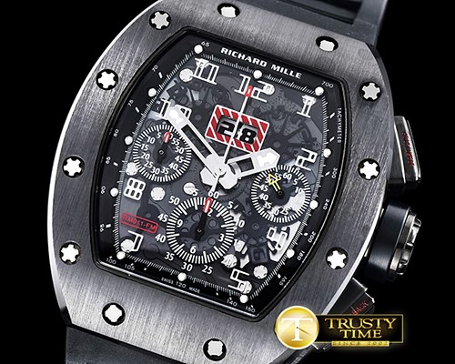 리차드밀 RM011 Felipe Massa LE DLC/VRU Black A7750 -RM0130D