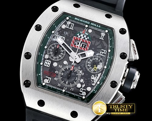 리차드밀 RM011 Felipe Massa LE SS/VRU Blk/Green A7750 -RM0132A