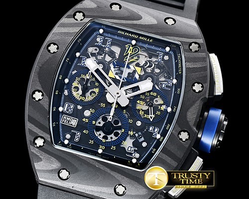 리차드밀 RM011 Felipe Massa LE FC/VRU Skele Blue A7750 Mod -RM0136A