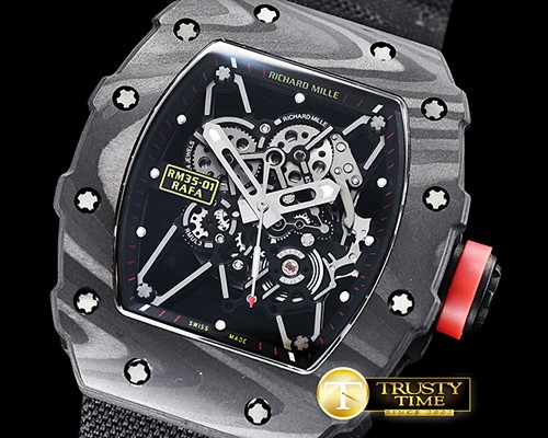 리차드밀 RM03502 Rafael Nadal FC/NY Black/Red C Miyota Mod -RM0138A