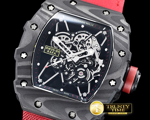 리차드밀 RM03502 Rafael Nadal FC/NY Red Black/Red C Miyota Mod -RM0138E