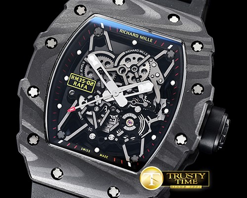 리차드밀 RM03502 Rafael Nadal FC/VRU Black/Black C Miyota Mod -RM0139B