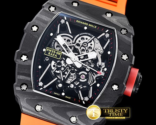 리차드밀 RM03502 Rafael Nadal FC/VRU Or Black/Red C Miyota Mod -RM0139D