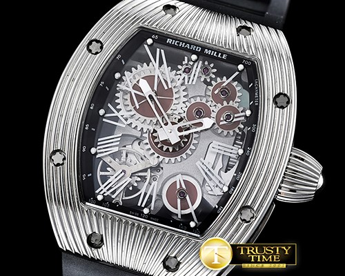 리차드밀 RM018 Tourbillon Boucheron SS/RU Brown MY9015 Mod -RM0142A