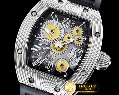 리차드밀 RM018 Tourbillon Boucheron SS/RU Yellow MY9015 Mod -RM0142D