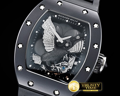 리차드밀 RM023 Cer Bez PVD/RU Eagle Black MY8125 Mod -RM0143A