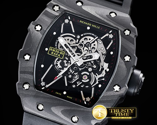 리차드밀 RM03502 Rafael Nadal FC/VRU Black/Black C Miyota Mod -RM0145A
