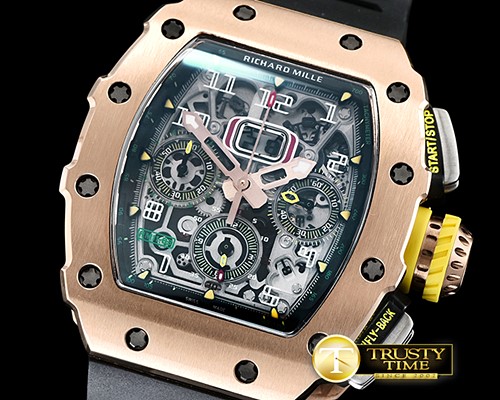 리차드밀 RM01103 Felipe Massa LE RG/VRU Skele A7750 Mod -RM0146A