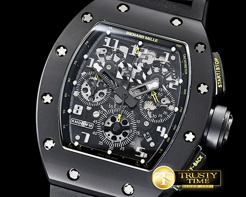 리차드밀 RM011 Felipe Massa LE FC/VRU Black/Yellow KVF A7750 Mod -RM0152