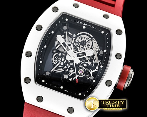 리차드밀 RM055 Bubba Watson CER/VRU Red Skele KVF MY8215 Mod -RM0156D