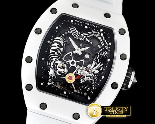 리차드밀 RM051 Tiger Dragon MY LE CER/VRU Black KVF MY8215 Mod -RM0158A