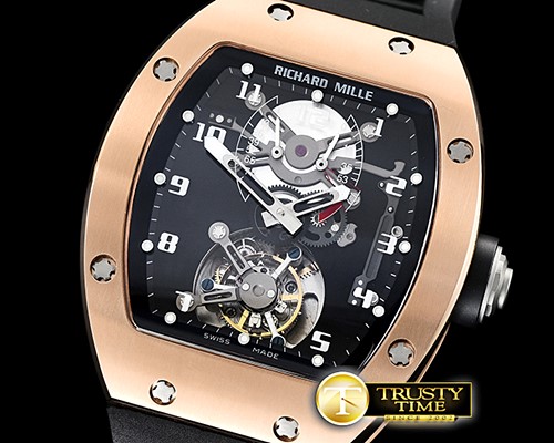 리차드밀 RM001 Tourbillon RG/VRU Real Flying Manual Tourbillon -RM0160B