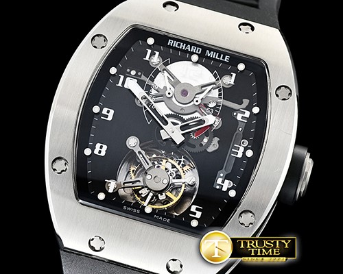리차드밀 RM001 Tourbillon SS/VRU Real Flying Manual Tourbillon -RM0160C