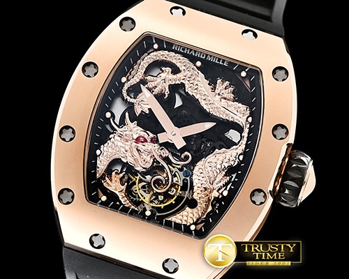 리차드밀 RM057 Tourbillon Dragon Jackie Chan RG/RU Tourbillon -RM0164A