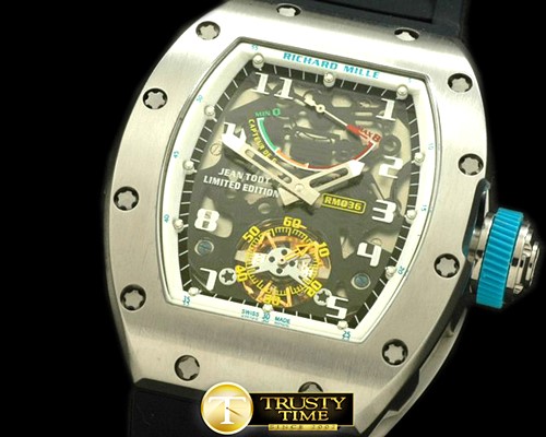리차드밀 Jean Tody Felipe TI SS/RU White Asian 23J PR -RM020