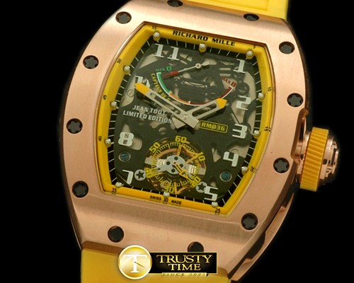 리차드밀 Jean Tody Felipe TI RG/RU Yellow Asian 23J PR -RM022