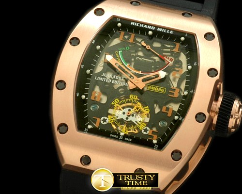 리차드밀 Jean Tody Felipe TI RG/RU Black Asian 23J PR -RM023